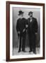 Giuseppe Verdi and Francesco Tamagno-null-Framed Photographic Print