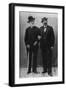 Giuseppe Verdi and Francesco Tamagno-null-Framed Photographic Print