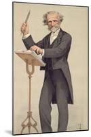Giuseppe Verdi, Caricature from Vanity Fair-null-Mounted Giclee Print