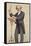 Giuseppe Verdi, Caricature from Vanity Fair-null-Framed Stretched Canvas