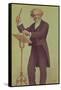 Giuseppe Verdi (Cartoon)-James Tissot-Framed Stretched Canvas