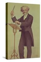 Giuseppe Verdi (Cartoon)-James Tissot-Stretched Canvas