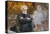 Giuseppe Verdi Composing-L. Balestrieri-Stretched Canvas