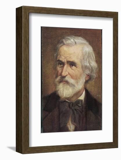 Giuseppe Verdi Italian Opera Composer-null-Framed Photographic Print