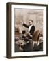 Giuseppe Verdi Leading the Opera Orchestra to the First Representation of “” Aida” in Paris in 1880-French School-Framed Giclee Print