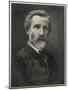 Giuseppe Verdi the Italian Opera Composer in Middle Age-null-Mounted Art Print