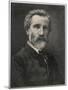 Giuseppe Verdi the Italian Opera Composer in Middle Age-null-Mounted Art Print