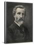 Giuseppe Verdi the Italian Opera Composer in Middle Age-null-Stretched Canvas