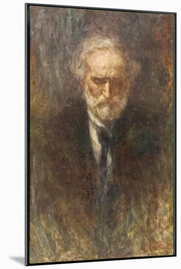Giuseppe Verdi the Italian Opera Composer in Old Age-null-Mounted Photographic Print