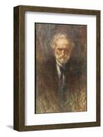 Giuseppe Verdi the Italian Opera Composer in Old Age-null-Framed Photographic Print