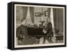 Giuseppe Verdi the Italian Opera Composer with His Librettist Arrigo Boito-null-Framed Stretched Canvas