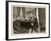 Giuseppe Verdi the Italian Opera Composer with His Librettist Arrigo Boito-null-Framed Art Print