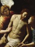 The Dead Christ Supported by Two Angels, C. 1628 (Oil on Canvas)-Giuseppe Vermiglio-Giclee Print