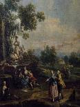 Landscape with Figures-Giuseppe Zais-Art Print