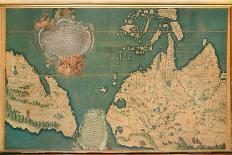 Map of Crete and the Cyclades-Giustino Menescardi-Giclee Print