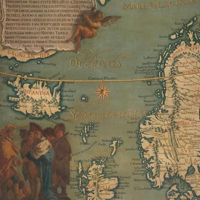 Map Of Iceland Scotland Norway And Sweden Giclee Print Giustino Menescardi Allposters Com