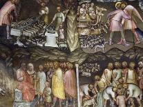 Nativity, Scene from New Testament Stories, 1375-1378-Giusto de' Menabuoi-Framed Giclee Print