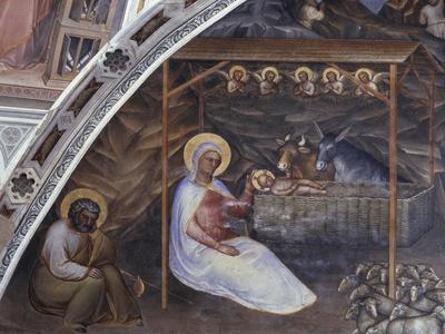 Nativity, Scene from New Testament Stories, 1375-1378