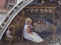 Nativity, Scene from New Testament Stories, 1375-1378-Giusto de' Menabuoi-Framed Giclee Print