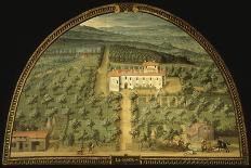 Belvedere of Pitti Palace and the Boboli Gardens, Florence, Italy, from Series-Giusto Utens-Giclee Print