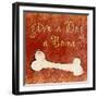 Give a Dog a Bone-null-Framed Art Print