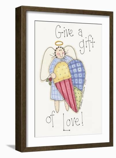 Give a Gift Angel-Debbie McMaster-Framed Giclee Print