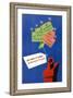 Give Books of Stamps as Christmas Presents-Manfred Reiss-Framed Art Print