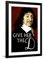 Give Her The D Meme-null-Framed Art Print