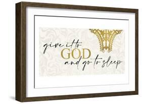 Give It to God-Kimberly Allen-Framed Art Print