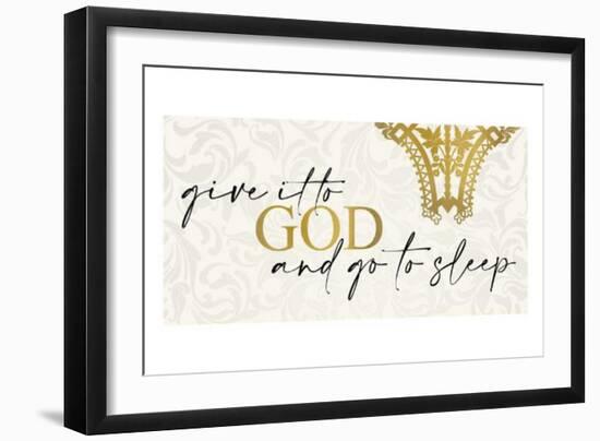 Give It to God-Kimberly Allen-Framed Art Print