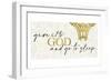 Give It to God-Kimberly Allen-Framed Art Print