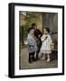 Give Me a Bite, 1883-Jules Jean Geoffroy-Framed Giclee Print