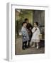 Give Me a Bite, 1883-Jules Jean Geoffroy-Framed Giclee Print