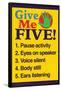 Give Me Five-Gerard Aflague Collection-Framed Poster