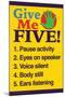 Give Me Five-Gerard Aflague Collection-Mounted Poster