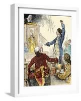 Give Me Liberty or Give Me Death Speech of Patrick Henry in Virginia-null-Framed Giclee Print