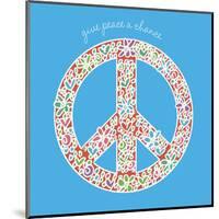 Give Peace a Chance-Erin Clark-Mounted Art Print