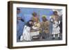 Give Shelter to Pilgrims, Scene from Seven Works of Mercy-Santi Buglioni-Framed Giclee Print