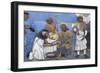Give Shelter to Pilgrims, Scene from Seven Works of Mercy-Santi Buglioni-Framed Giclee Print