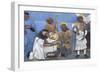 Give Shelter to Pilgrims, Scene from Seven Works of Mercy-Santi Buglioni-Framed Giclee Print