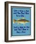 Give Teach Fish Boat-Mark Frost-Framed Premium Giclee Print