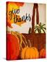 Give Thanks Basket-Kimberly Allen-Stretched Canvas