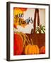 Give Thanks Basket-Kimberly Allen-Framed Art Print