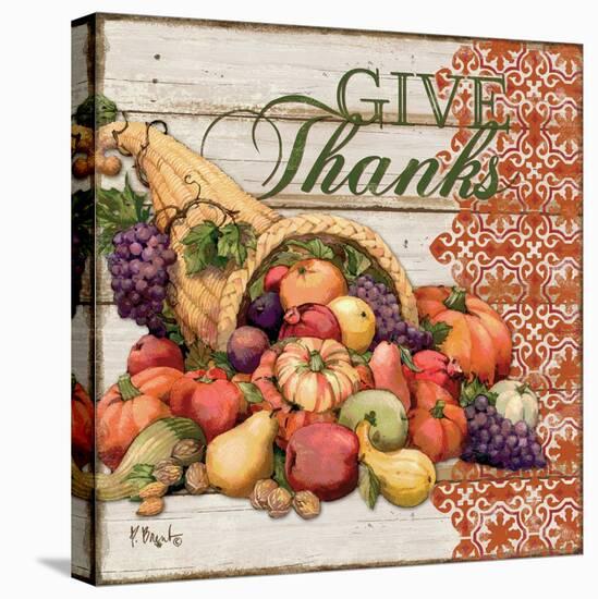 Give Thanks I-Paul Brent-Stretched Canvas
