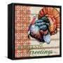 Give Thanks II-Paul Brent-Framed Stretched Canvas