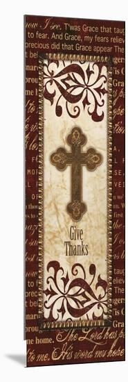 Give Thanks Panel-Artique Studio-Mounted Art Print