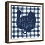 Give Thanks Turkey-Imperfect Dust-Framed Art Print