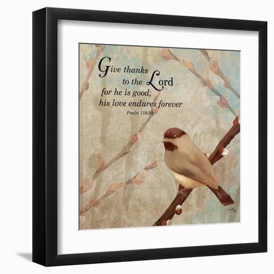 Give Thanks-Elizabeth Medley-Framed Art Print