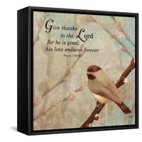 Give Thanks-Elizabeth Medley-Framed Stretched Canvas