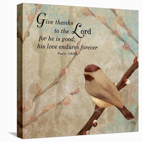 Give Thanks-Elizabeth Medley-Stretched Canvas